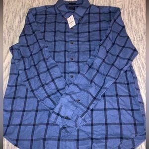 J crew button down flannel shirt